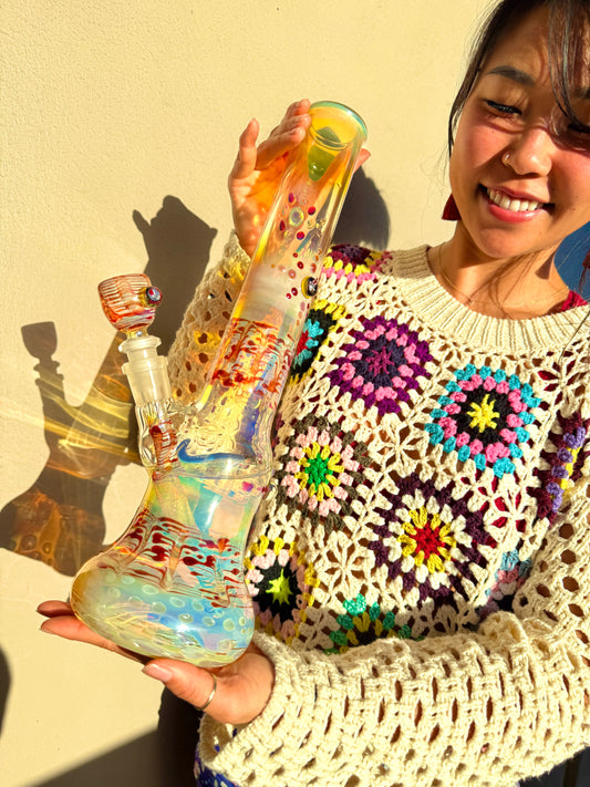 Grateful Dead Milli XL Bell Bottom Tube + Slide
