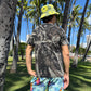 “Love is Blind” REBEL Cupid Angel Bleach Dye T-Shirt (Medium)