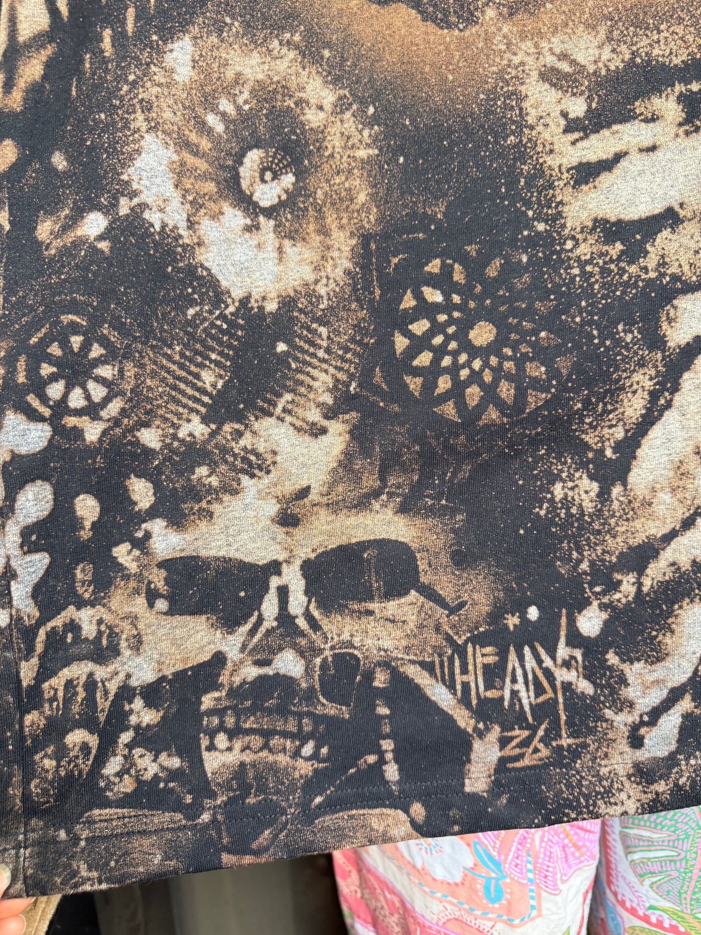 HEADY Misunderstood DOPAMINE Bleach Dyed Shirt (XL)