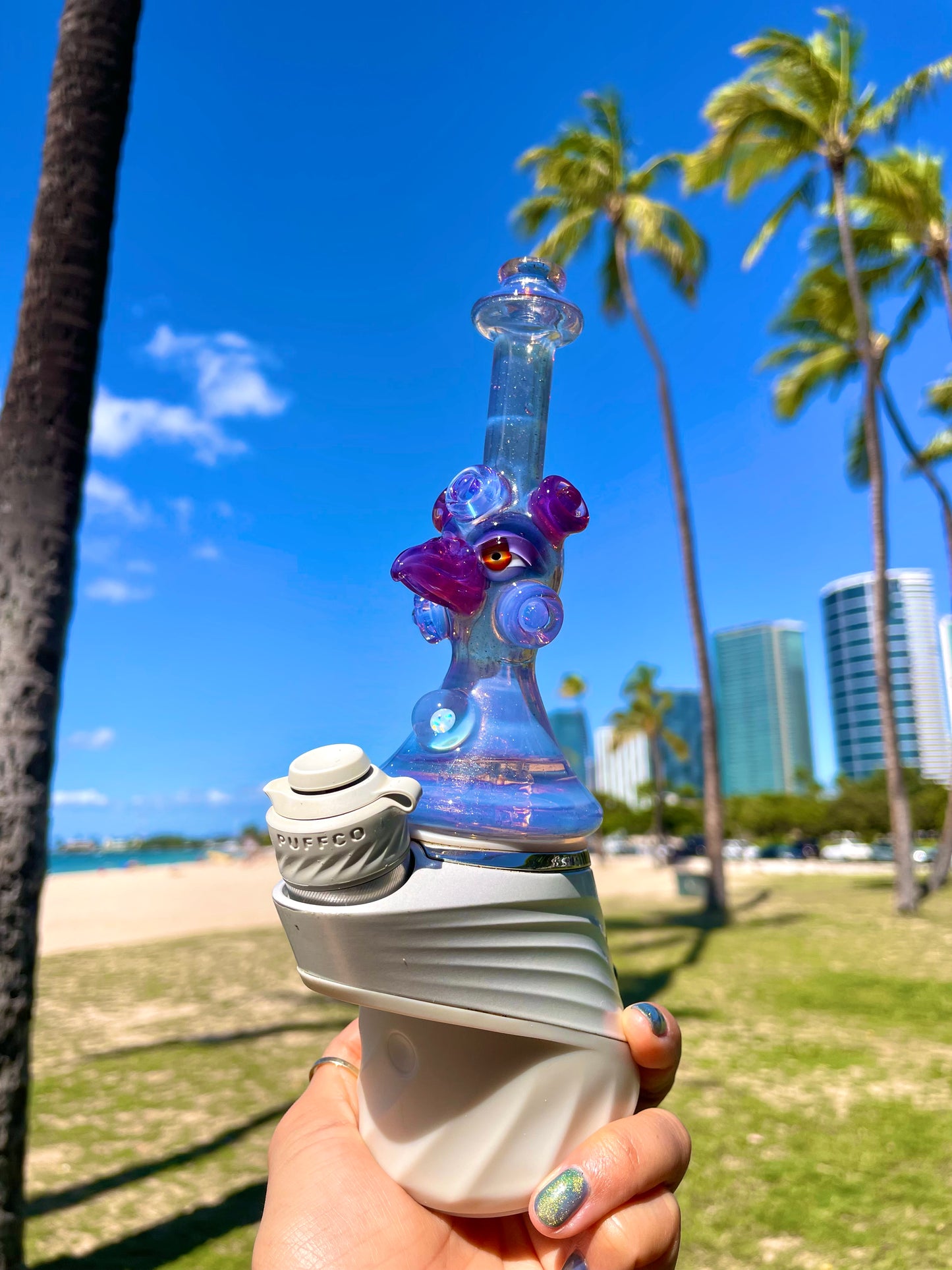 Bird Totem Wet Peak Top