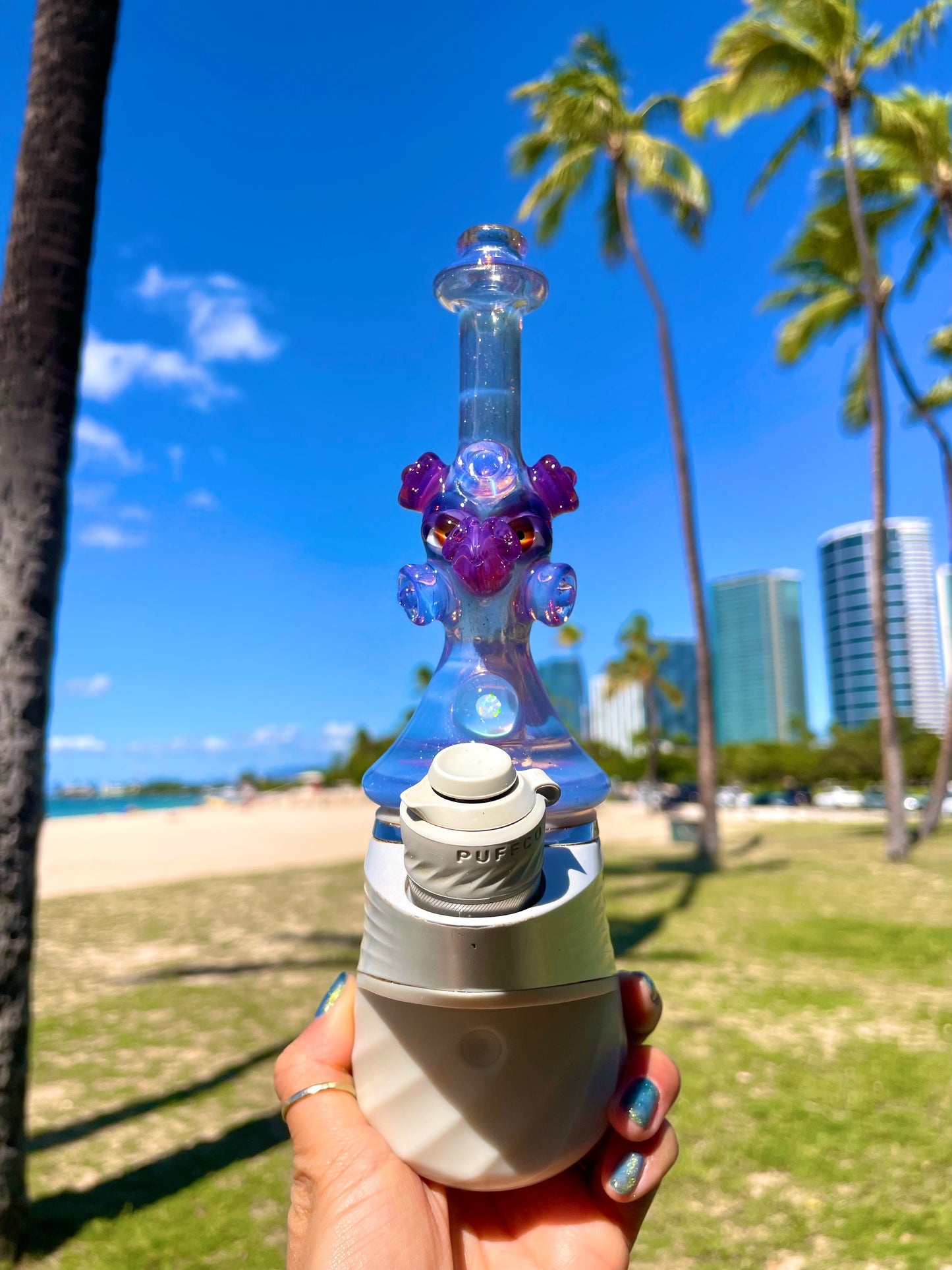 Bird Totem Wet Peak Top