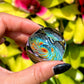 Rainbow Facet Marble (37mm)