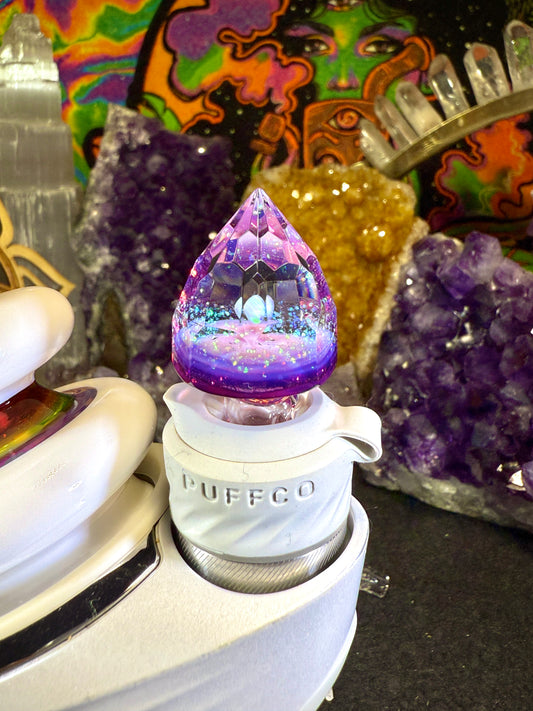 Crushed Opal Stargazer UV Leviathan Spike Joystick