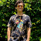 Slinger Pyroscopic Muller Assalt Girl Bleach Dye T-shirt (X-Large)