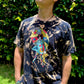 Slinger Pyroscopic Muller Assalt Girl Bleach Dye T-shirt (X-Large)