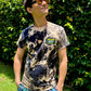 Highway 420 Motel Bleach Dye T-Shirt (Medium)