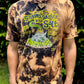 Summer Solstice with Salt Bleach Dye T-Shirt (Large)
