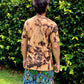 Summer Solstice with Salt Bleach Dye T-Shirt (Large)