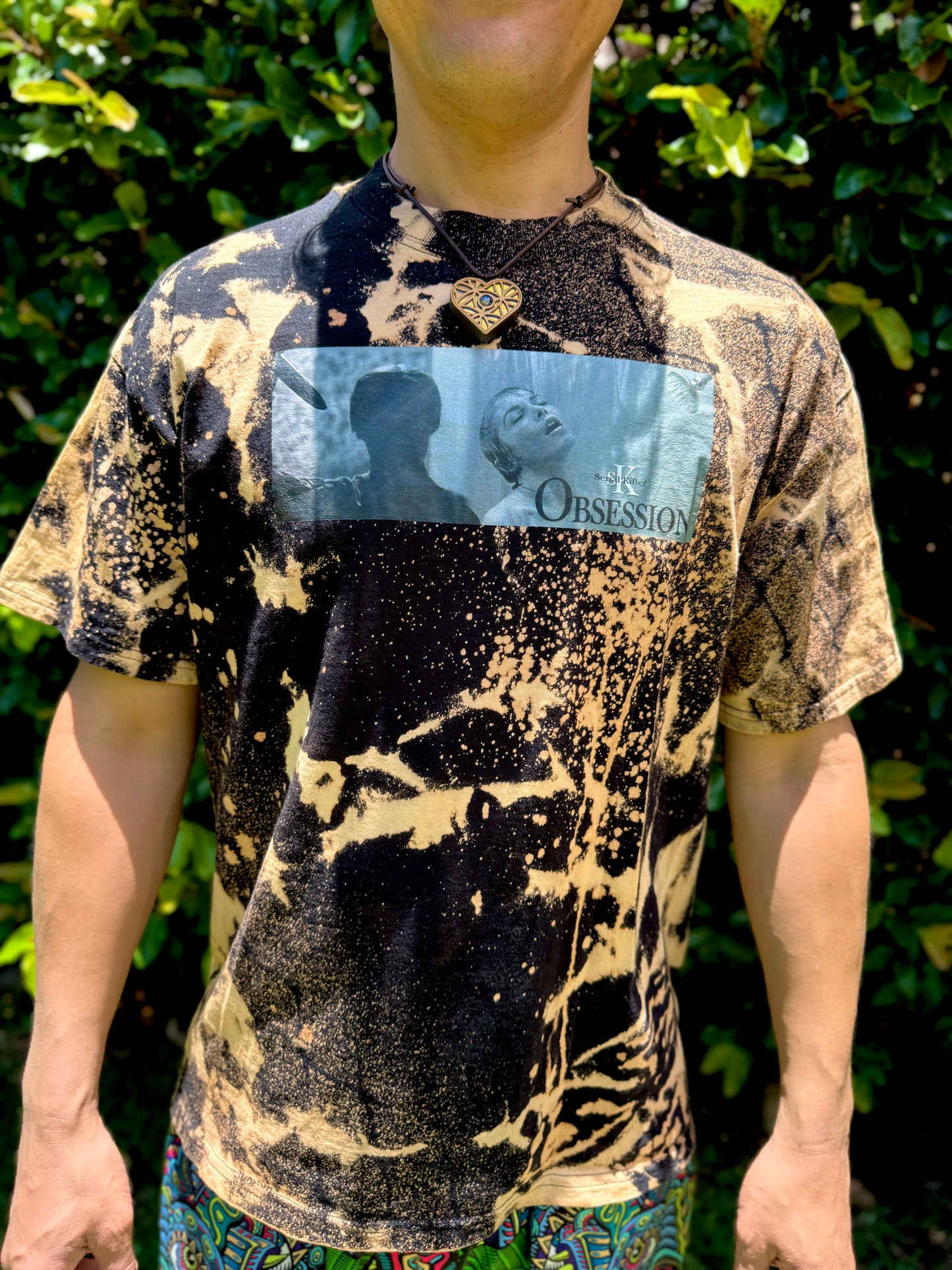 Psycho Bleach Dye T-Shirt (Large)