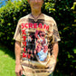 Scream Bleach Dye T-Shirt (2XL)