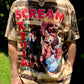 Scream Bleach Dye T-Shirt (2XL)