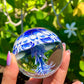 Blue and White Cave Jelly XL Marble (60mm)