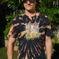 Heady Hawaii Bleach Dye T-shirt (Large)
