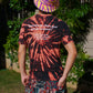 Heady Hawaii Bleach Dye T-shirt (Large)
