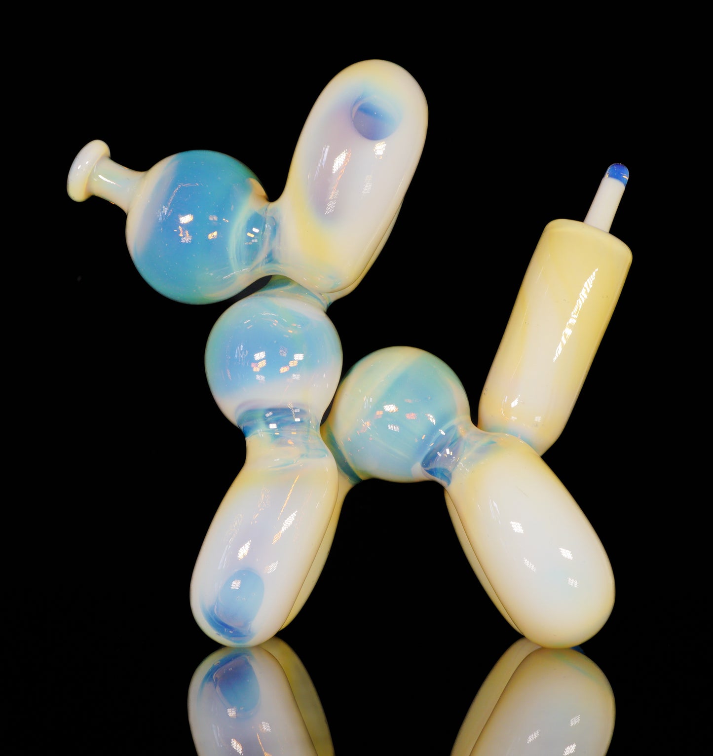 Northstar Yellow over Lucid Balloon Dog + Removable Tail