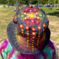 Rasta Sacred Geometry Bucket Hat