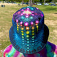 Rainbow Sacred Geometry Bucket Hat