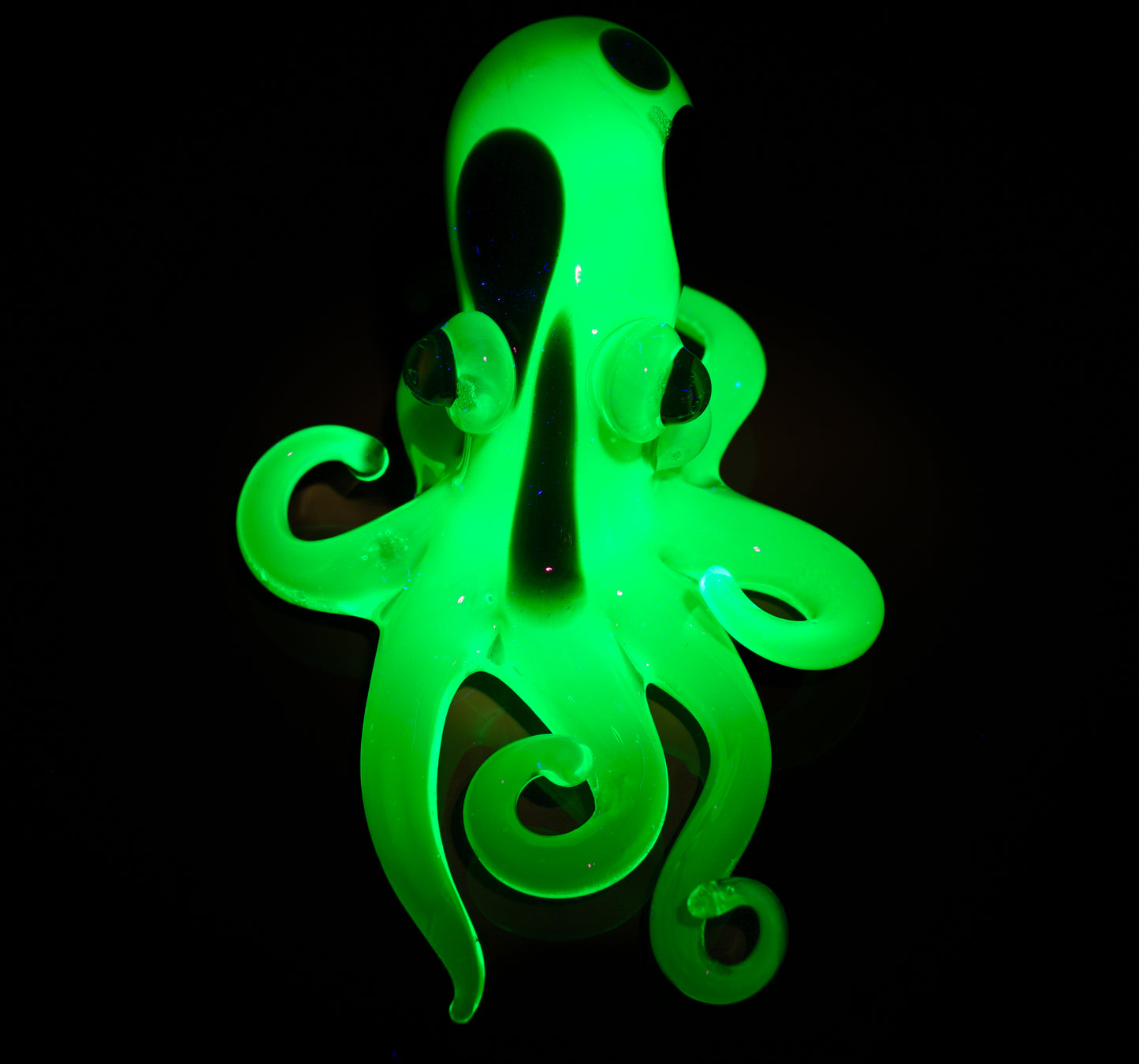 UV Illuminati Octopus Pendant