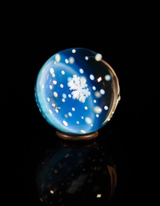 Snowflake Slurper Marble (22mm)