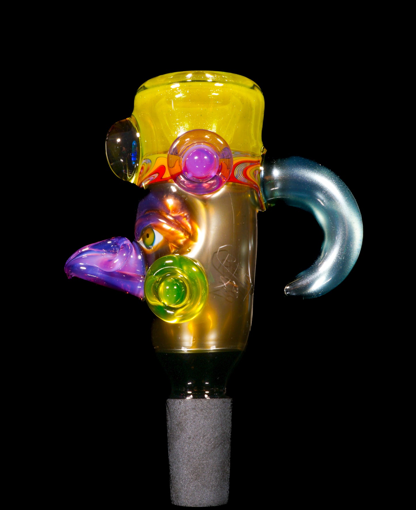 UV Bird Head 14mm Slide