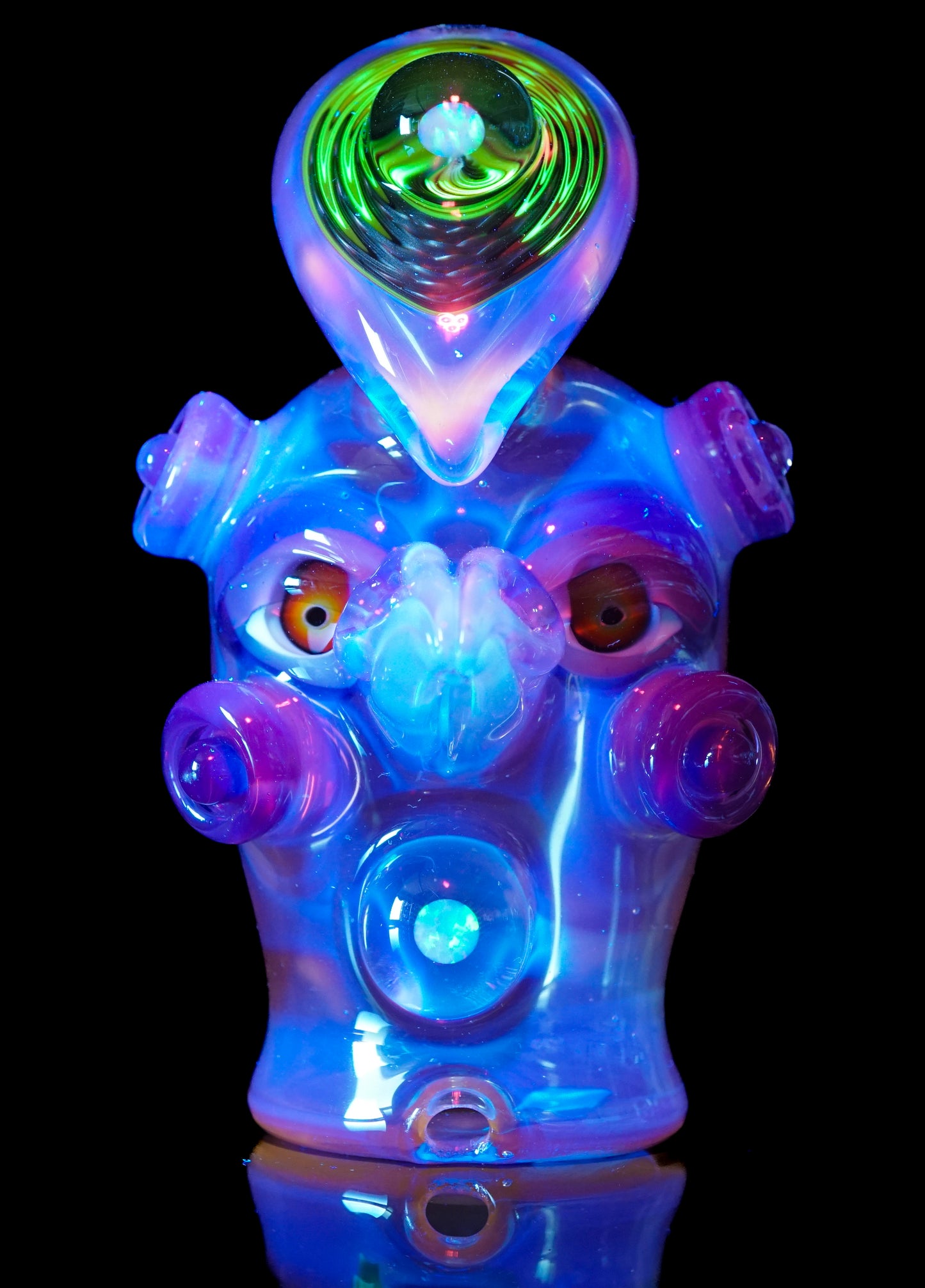 Full UV Bird Head Dry Peak Top