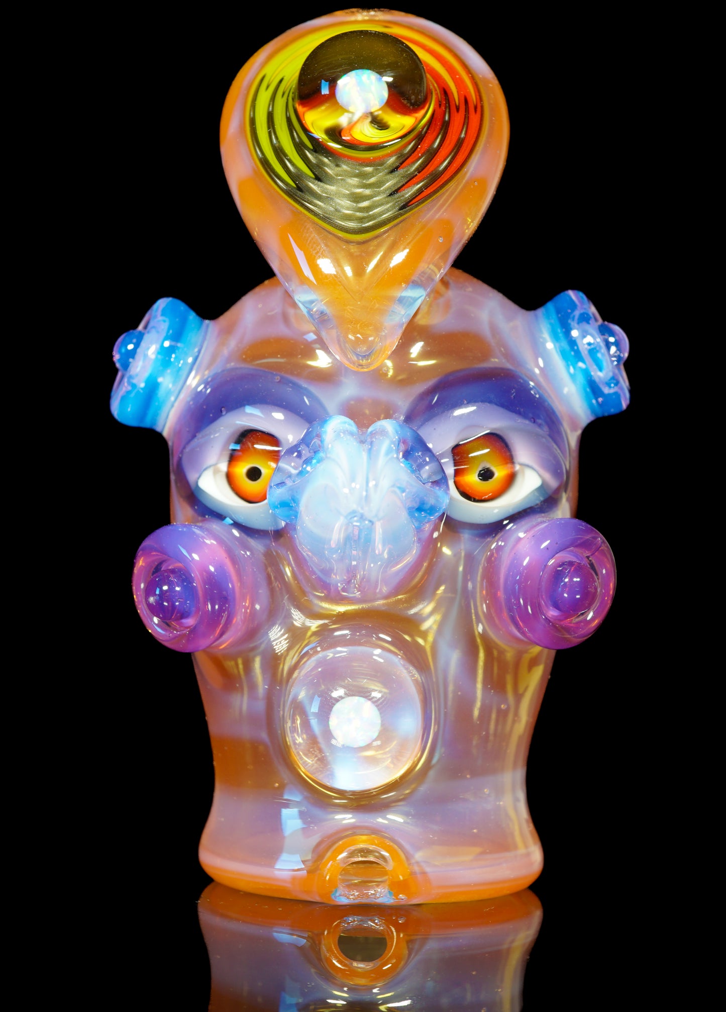 Full UV Bird Head Dry Peak Top