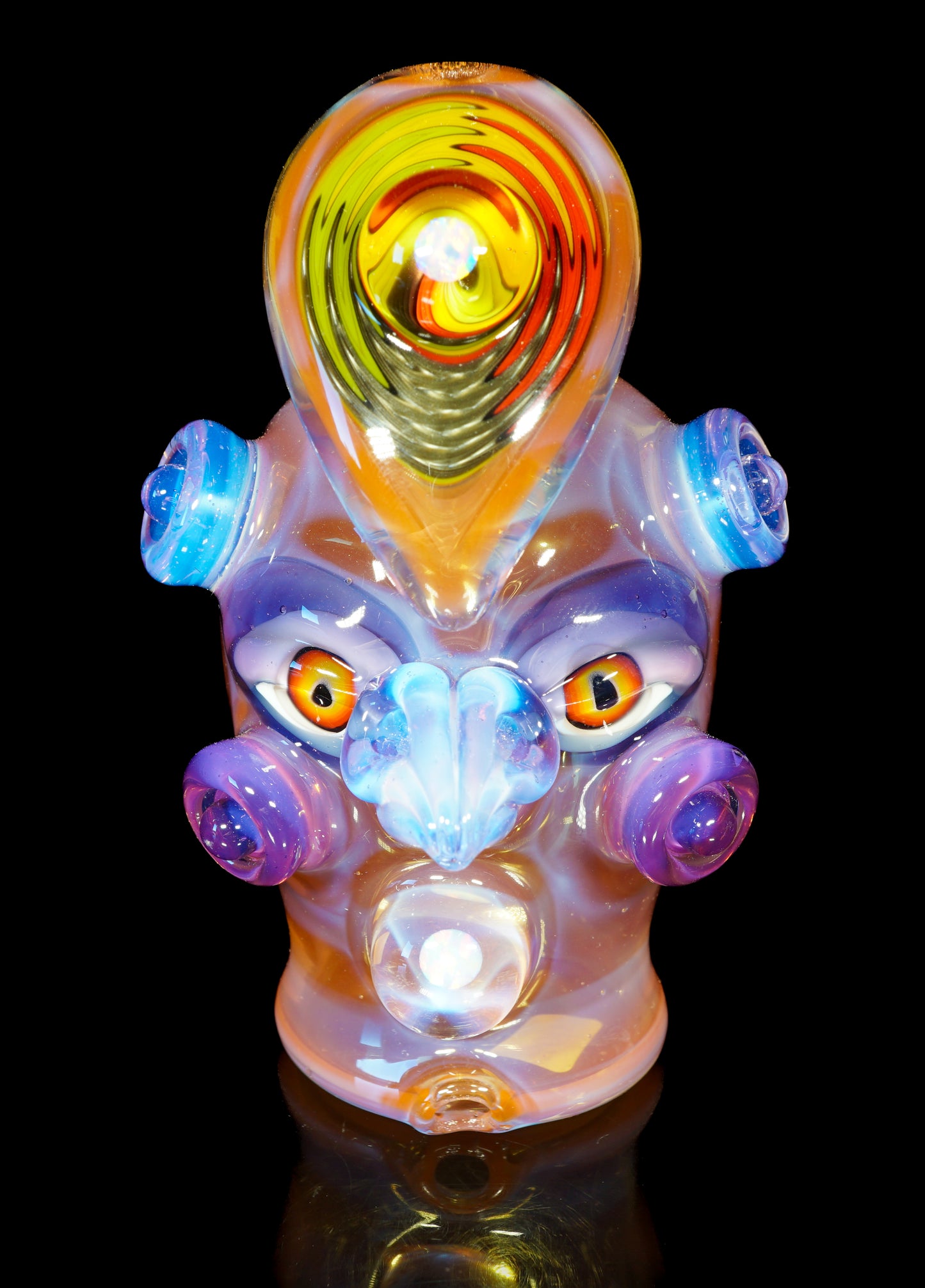 Full UV Bird Head Dry Peak Top