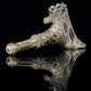 White and Electrum Pattern Hammer