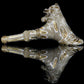 White and Electrum Pattern Hammer