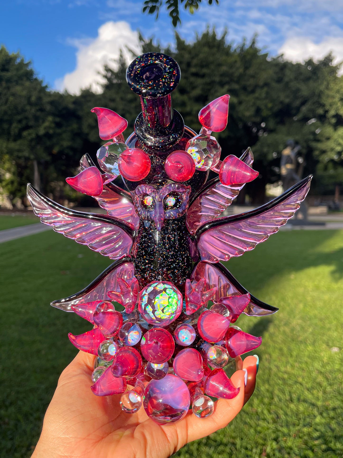 Karmaline Divine Opal Owl Recycler