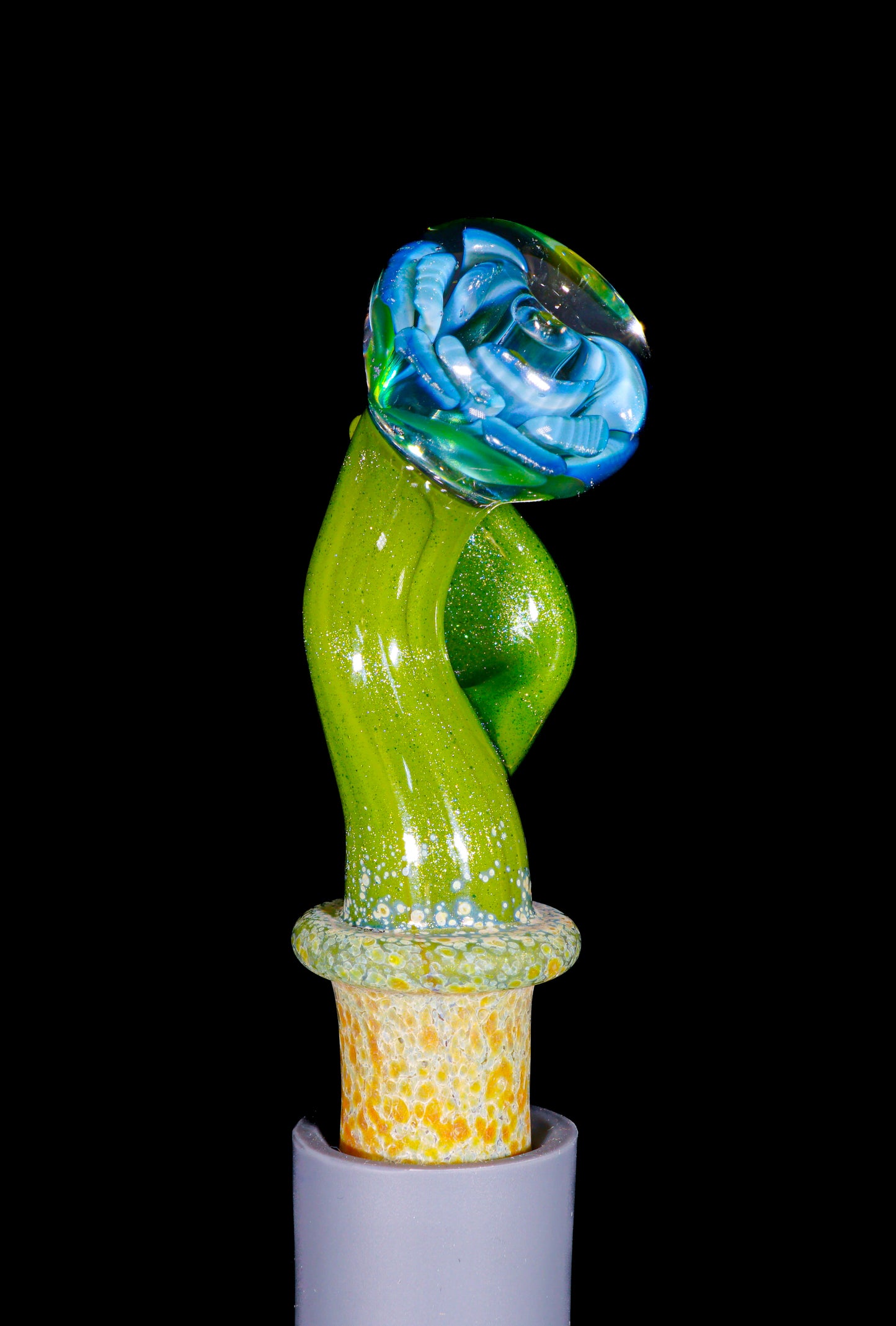 Blue Flower Pot Pivot Tip