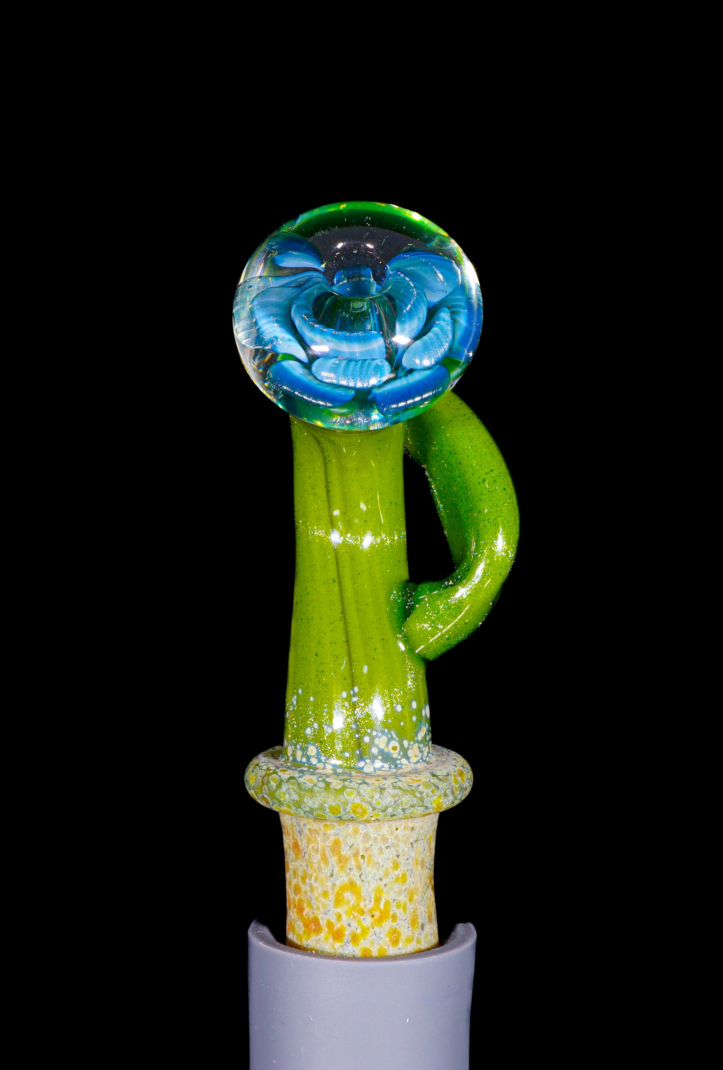 Blue Flower Pot Pivot Tip