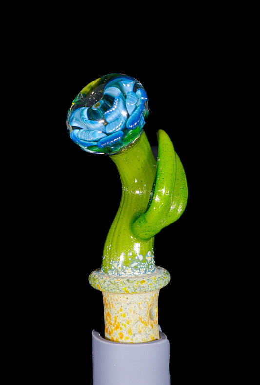 Blue Flower Pot Pivot Tip