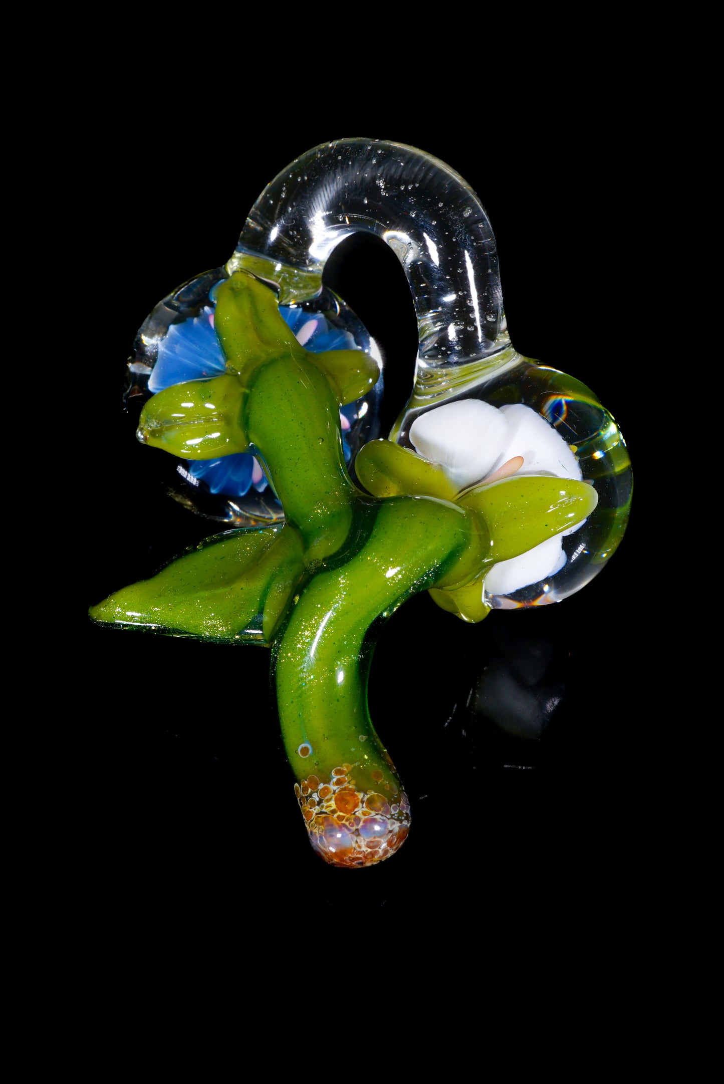 UV Siamese Smiley Bloom Pendant