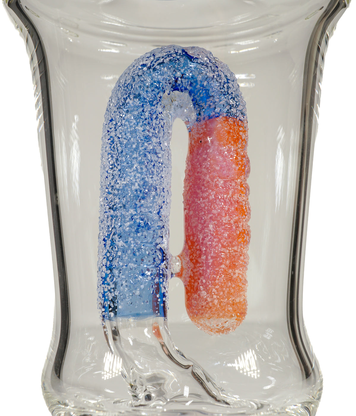 Sour Gummy Worm Cup Wet Peak Top