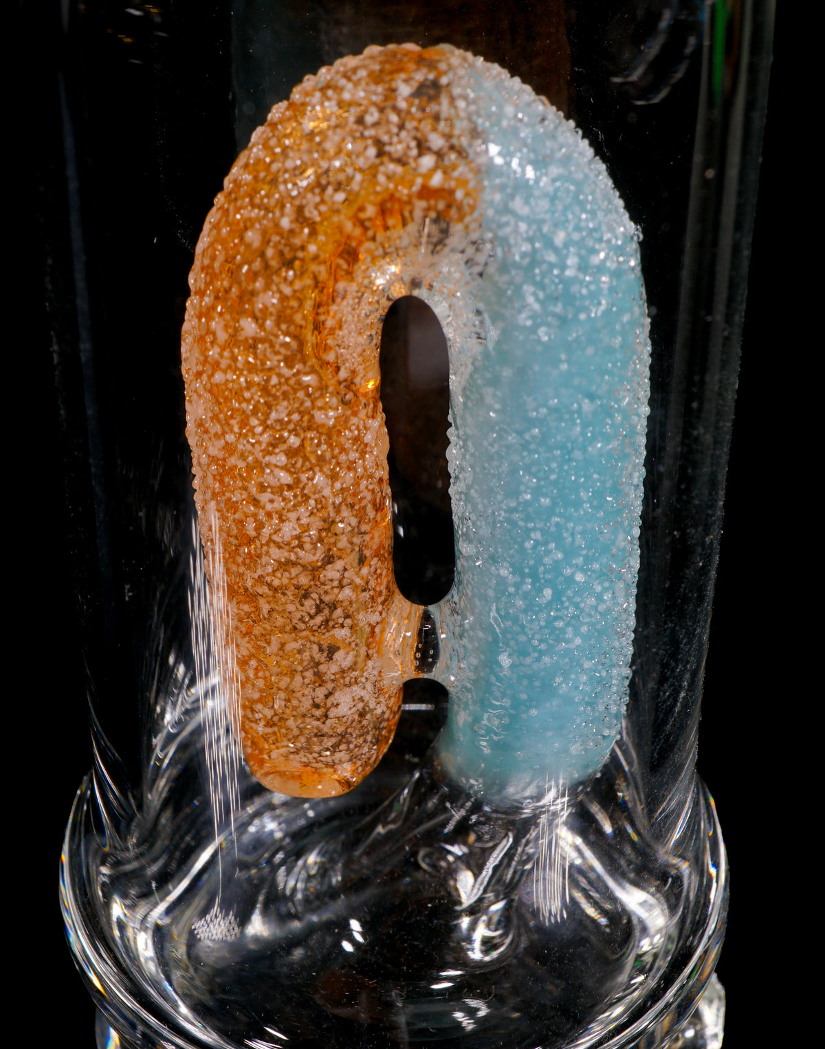 Sour Gummy Worm Bottle Peak Top