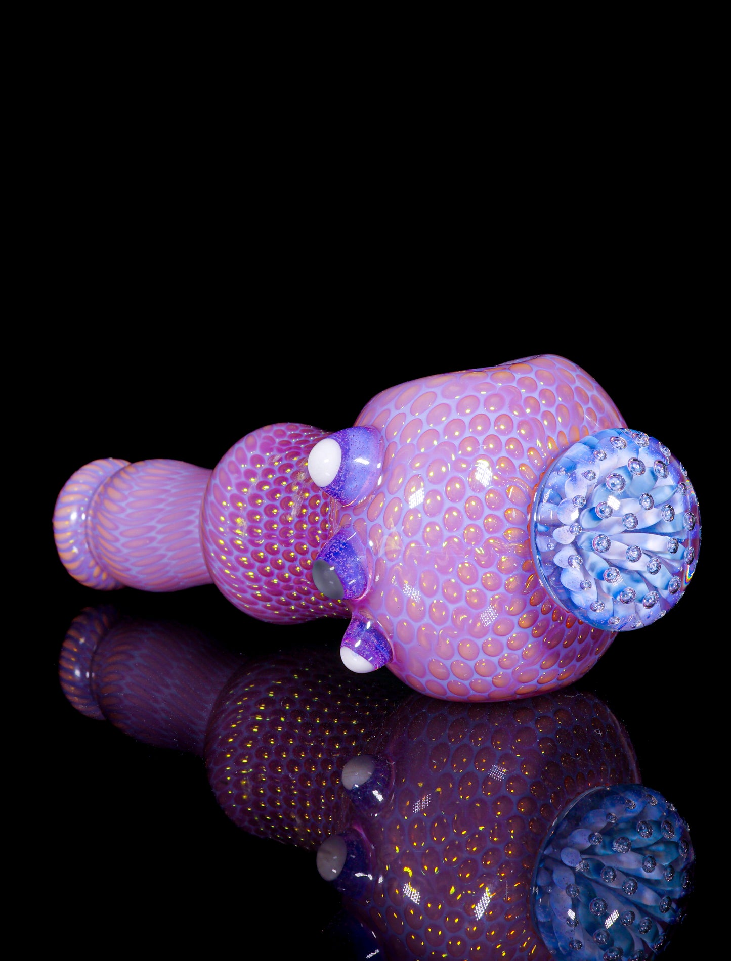 Purple Snakeskin Collapse Spoon