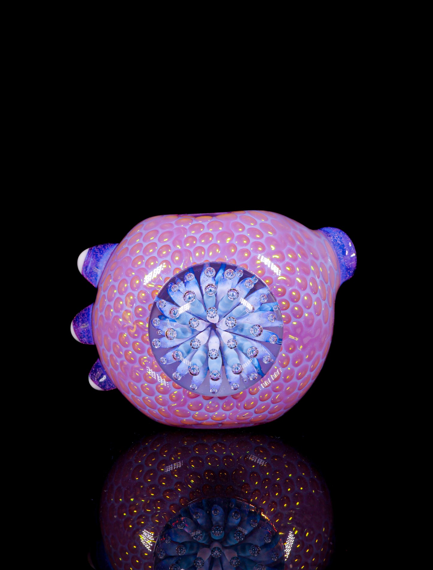 Purple Snakeskin Collapse Spoon