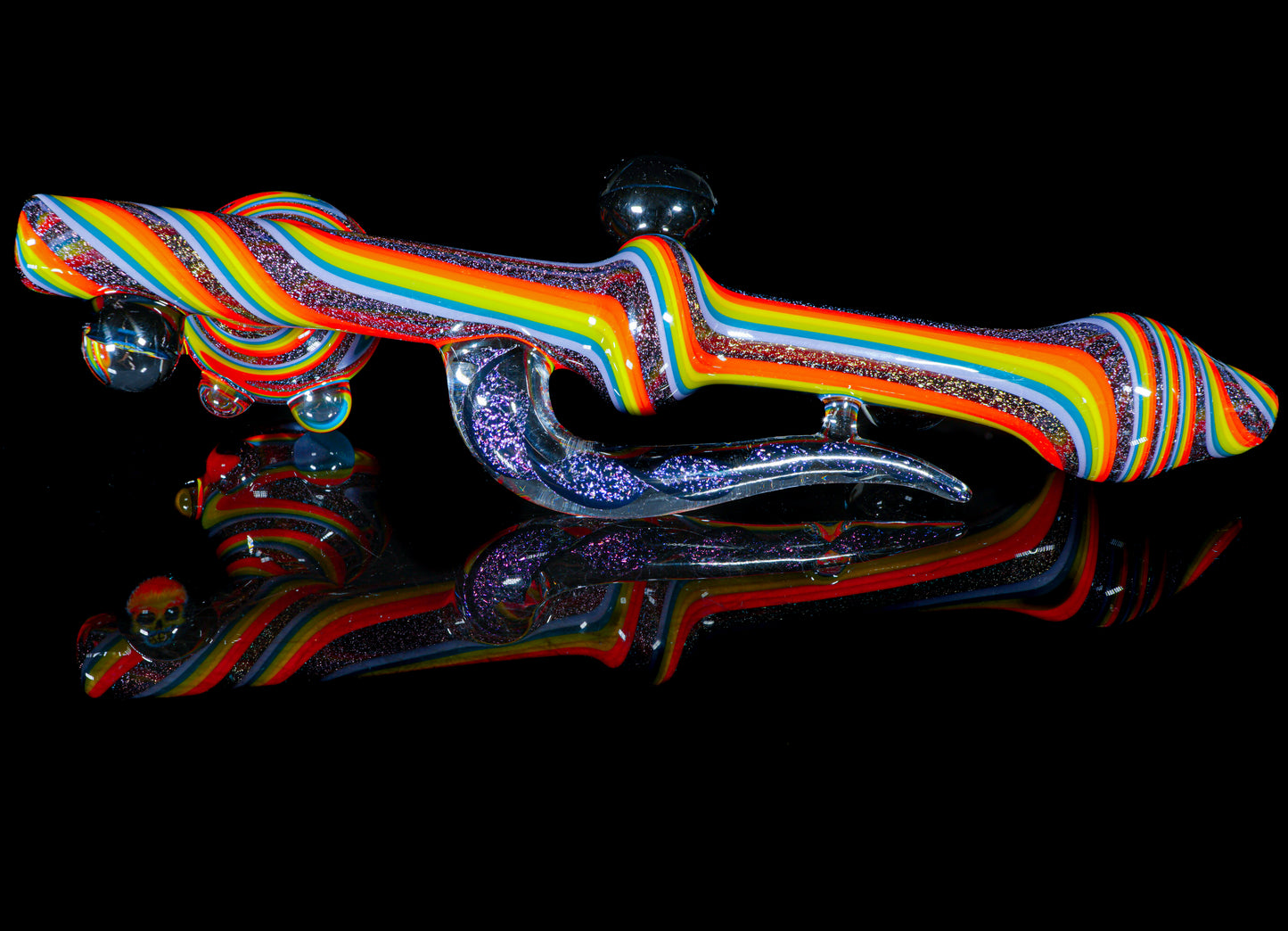 Dichro and Rainbow Peace Pipe