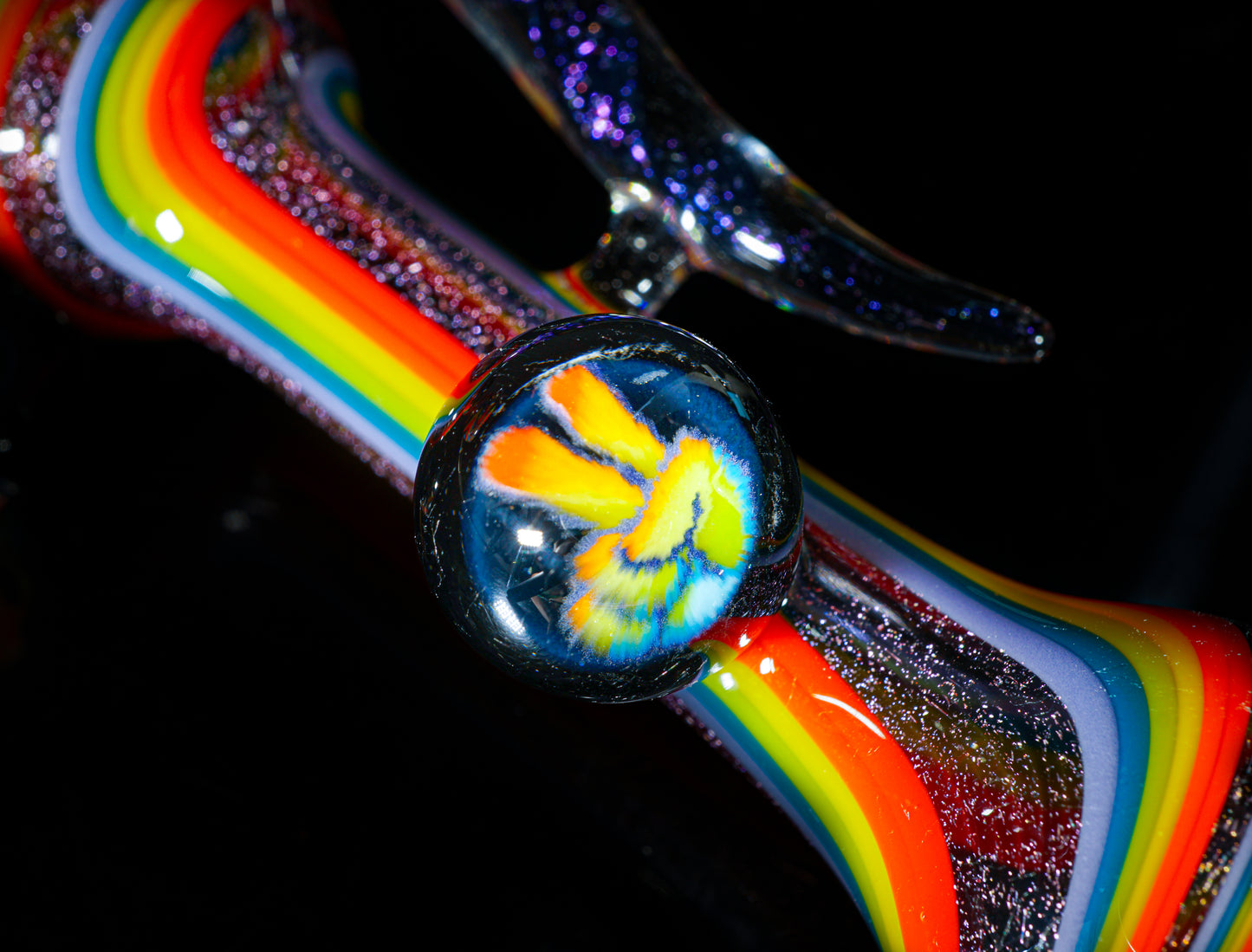 Dichro and Rainbow Peace Pipe