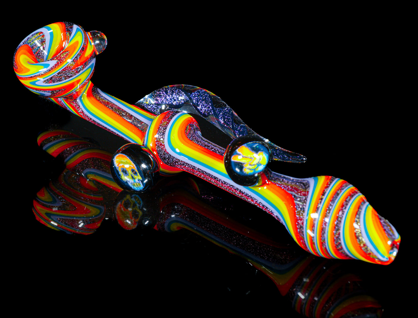 Dichro and Rainbow Peace Pipe