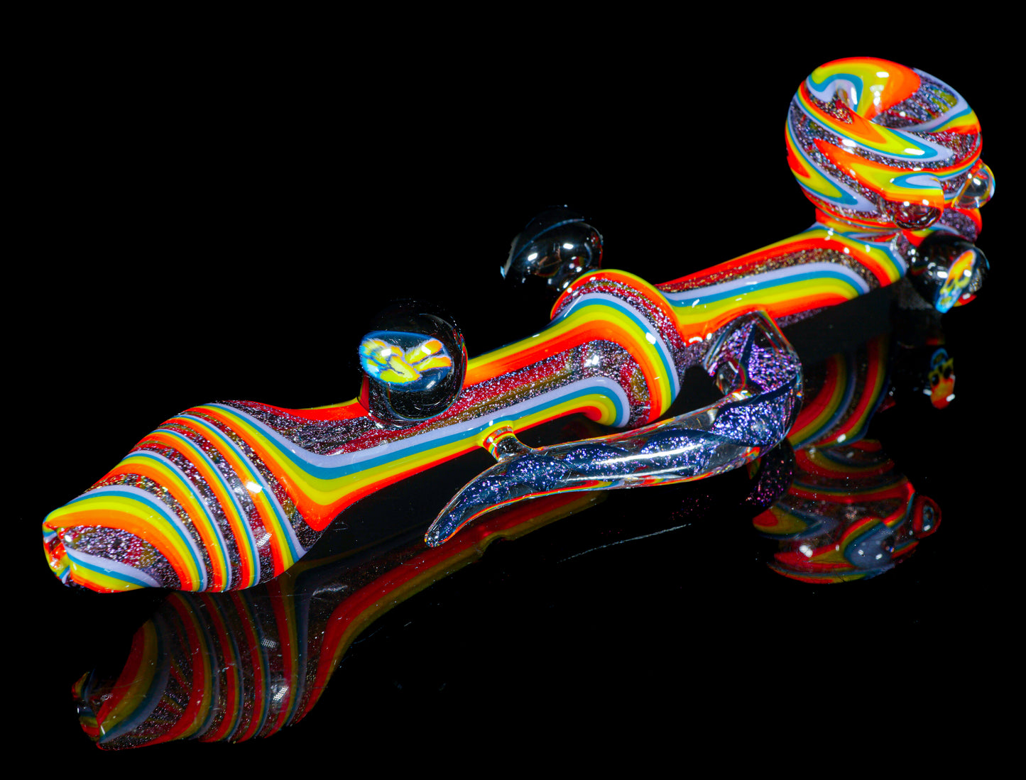 Dichro and Rainbow Peace Pipe