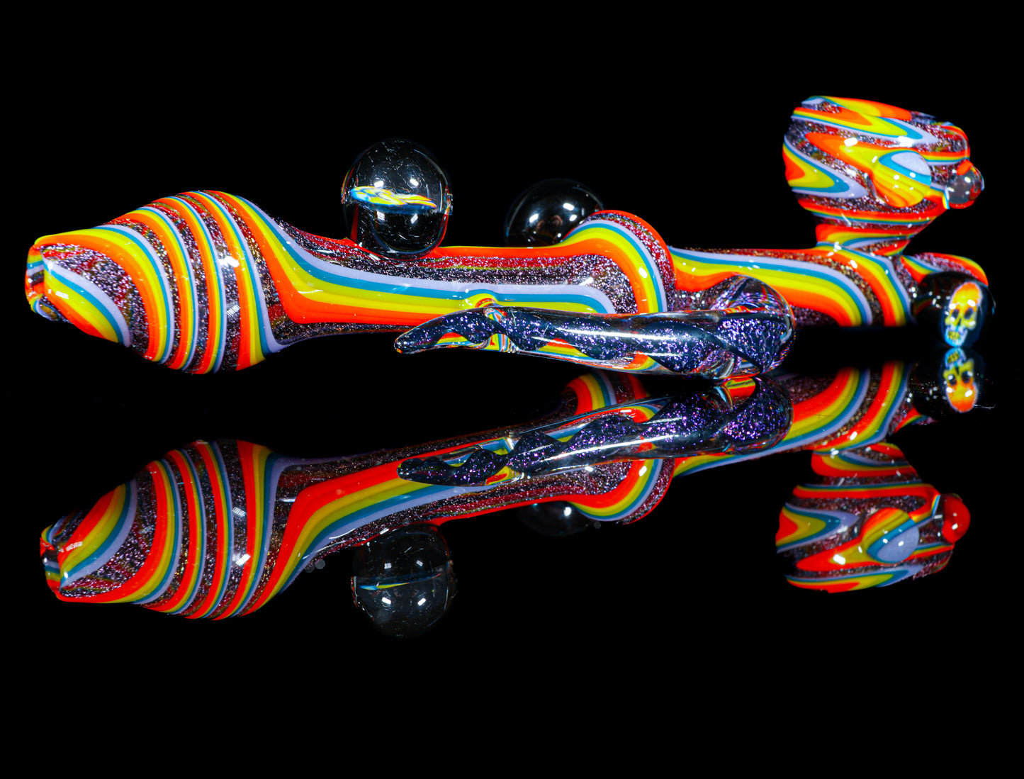 Dichro and Rainbow Peace Pipe