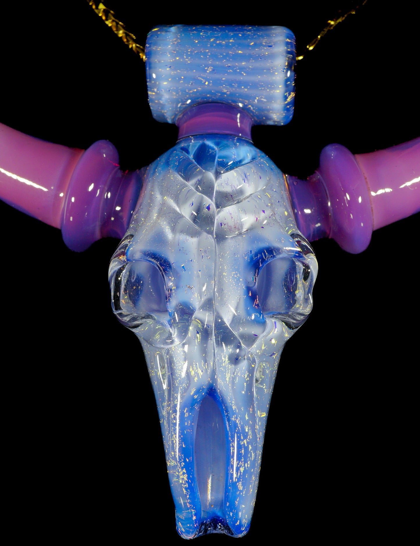 Dichro Sonic and Stargazer Cannabull Pendant