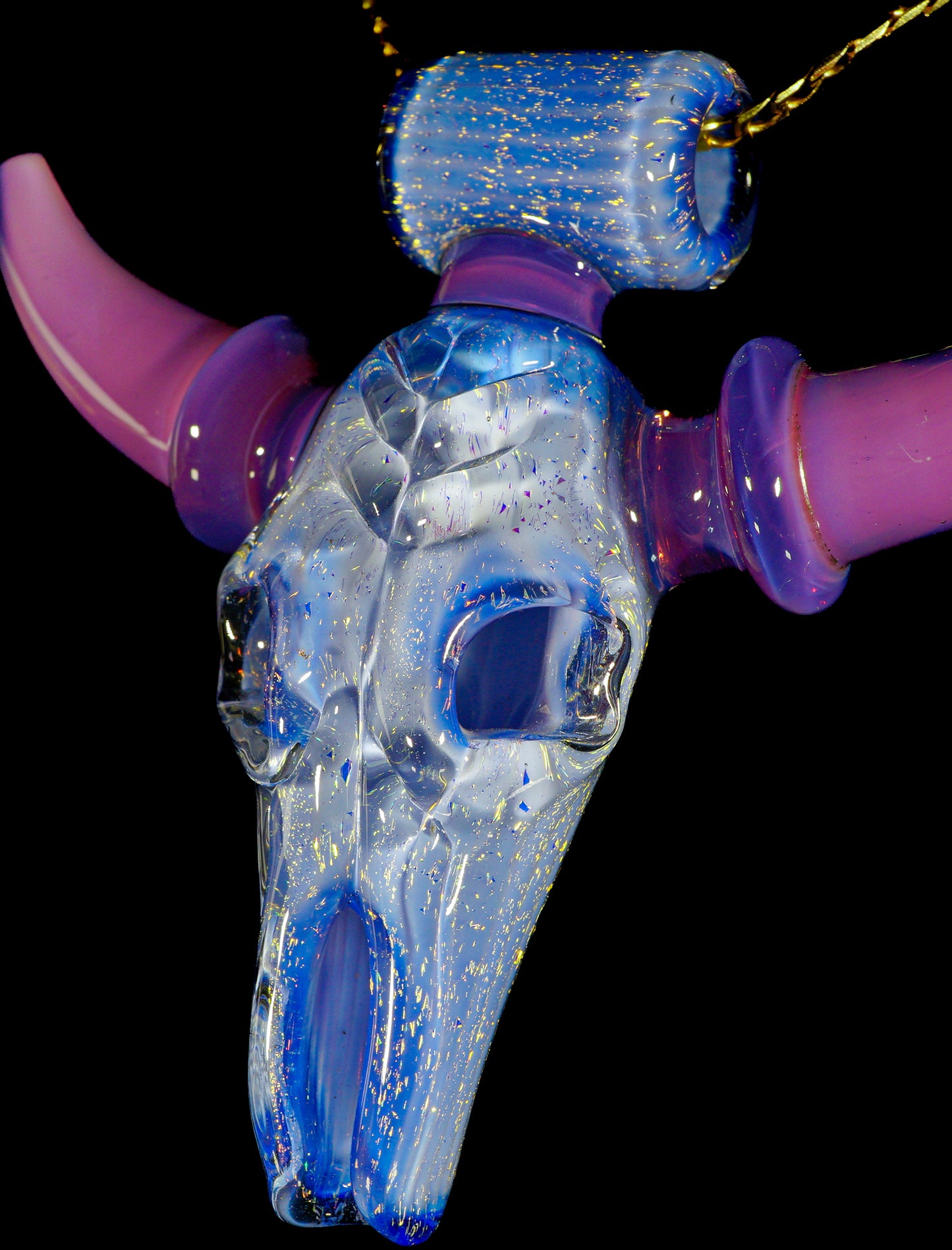 Dichro Sonic and Stargazer Cannabull Pendant
