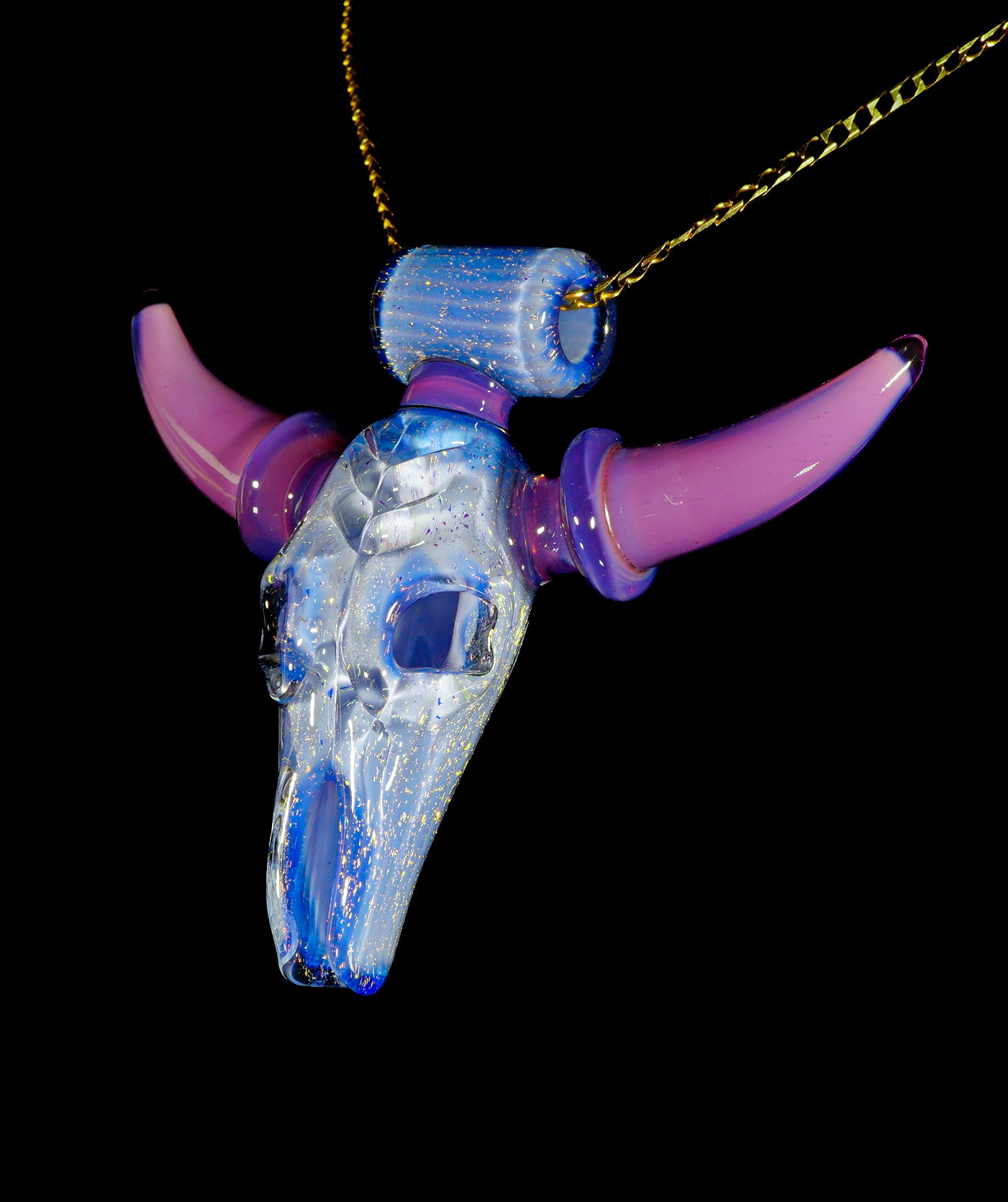 Dichro Sonic and Stargazer Cannabull Pendant