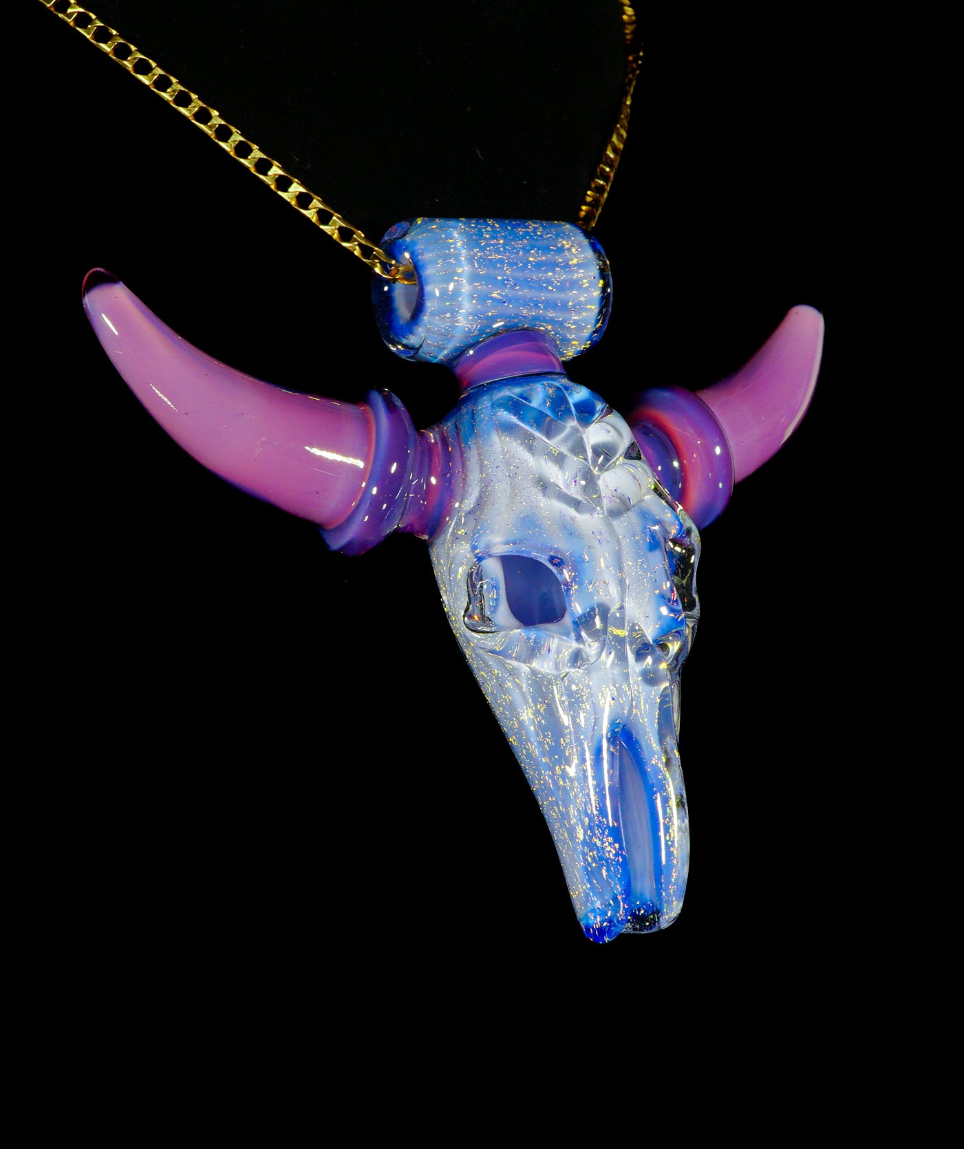 Dichro Sonic and Stargazer Cannabull Pendant