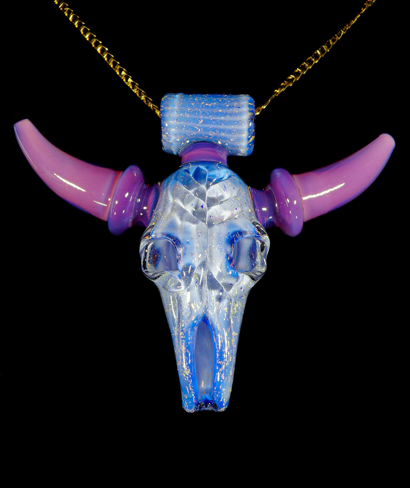 Dichro Sonic and Stargazer Cannabull Pendant
