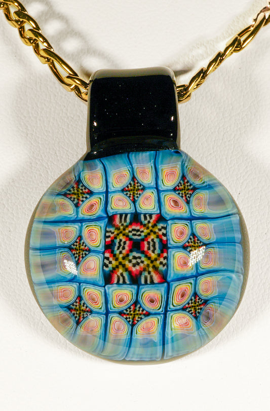 Murrine Round Pendant