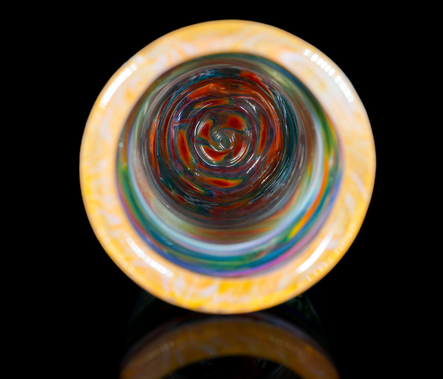 Abstract Milli Cork Jar